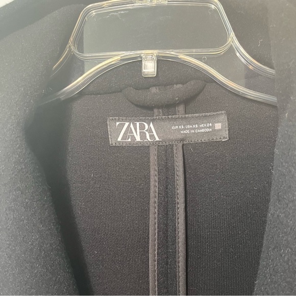 NWT Zara Belted Soft Hooded Coat - Picture 6 of 14